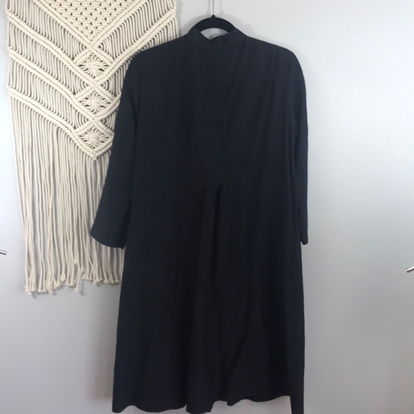LAFAYETTE 148 NEW YORK Sheer button front duster10 - Picture 5 of 8